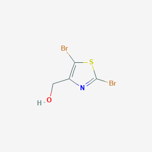 2,5-Dibromo-4-(hydroxymethyl)thiazole图片
