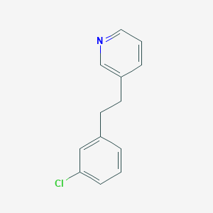3-(3-Chlorophenylethyl)pyridine图片