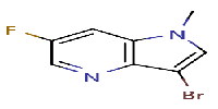 3-bromo-6-fluoro-1-methyl-1H-pyrrolo[3,2-b]pyridine图片
