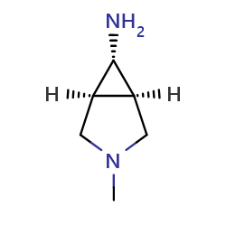exo-3-methyl-3-azabicyclo[3,1,0]hexan-6-amine图片
