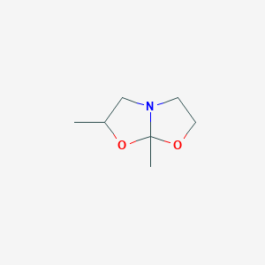 2,7A-Dimethyl-2,3,5,6-tetrahydro-[1,3]oxazolo[2,3-b][1,3]oxazole图片