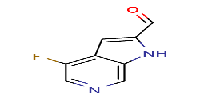 4-fluoro-1H-pyrrolo[2,3-c]pyridine-2-carbaldehyde图片