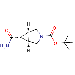 tert-butyl(1R,5S,6S)-rel-6-carbamoyl-3-azabicyclo[3,1,0]hexane-3-carboxylate图片