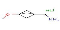 {3-methoxybicyclo[1,1,1]pentan-1-yl}methanaminehydrochloride图片