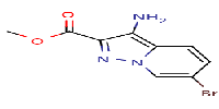 methyl3-amino-6-bromo-pyrazolo[1,5-a]pyridine-2-carboxylate图片