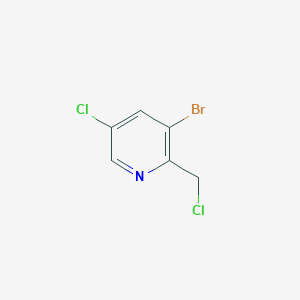 3-Bromo-5-chloro-2-(chloromethyl)pyridine图片