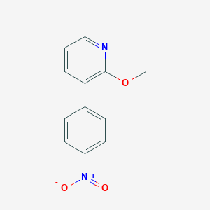 2-Methoxy-3-(4-nitrophenyl)pyridine图片