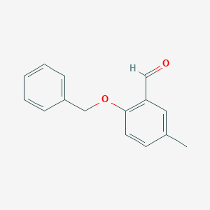 5-Methyl-2-(phenylmethoxy)benzaldehyde图片