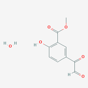 3-Carbomethoxy-4-hydroxyphenylglyoxal hydrate图片