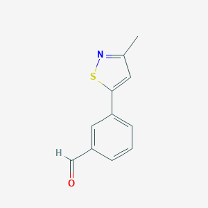 3-(3-Methyl-isothiazol-5-yl)-benzaldehyde图片