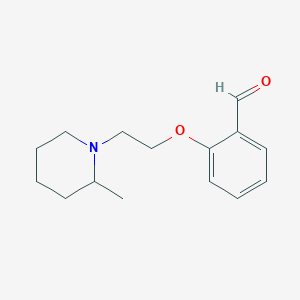 2-[2-(2-Methyl-piperidin-1-yl)-ethoxy]-benzaldehyde图片