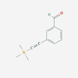 3-[2-(trimethylsilyl)ethynyl]benzaldehyde图片