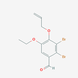 4-(allyloxy)-2,3-dibromo-5-ethoxybenzaldehyde图片