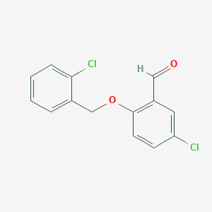 5-Chloro-2-[(2-chlorobenzyl)oxy]benzaldehydeͼƬ