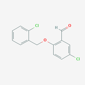 5-Chloro-2-[(2-chlorobenzyl)oxy]benzaldehyde图片