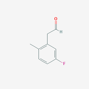 (5-Fluoro-2-methylphenyl)acetaldehyde图片