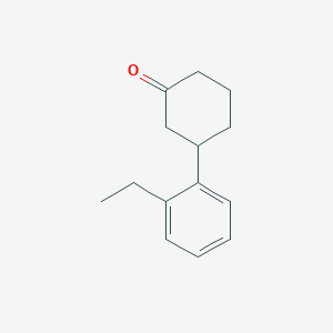 3-(2-Ethylphenyl)cyclohexanone图片
