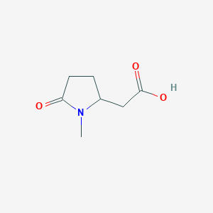 2-(1-methyl-5-oxopyrrolidin-2-yl)acetic acid图片
