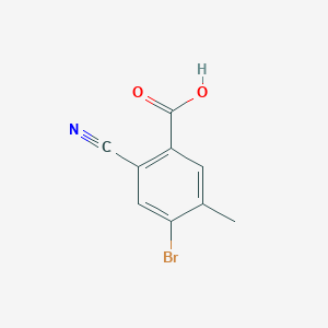 4-Bromo-2-cyano-5-methylbenzoic acid图片