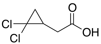 2-(2,2-dichlorocyclopropyl)acetic acid图片
