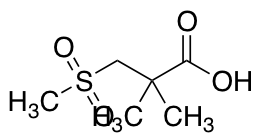 3-methanesulfonyl-2,2-dimethylpropanoic acid图片