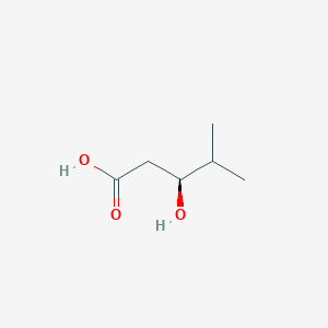 (3S)-3-hydroxy-4-methylpentanoic acid图片