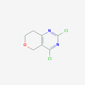 2,4-Dichloro-7,8-dihydro-5H-pyrano[4,3-d]pyrimidine图片