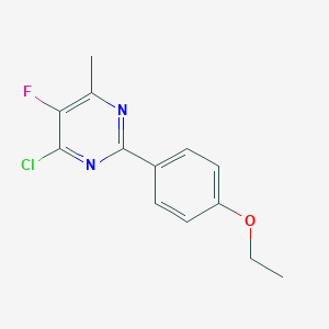 4-Chloro-2-(4-ethoxyphenyl)-5-fluoro-6-methylpyrimidine图片