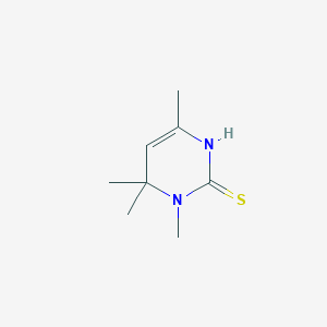 3,4,4,6-Tetramethyl-1,2,3,4-tetrahydropyrimidine-2-thione图片