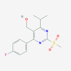 4-(4-Fluorophenyl)-5-hydroxymethyl-6-isopropyl-2-methylsulfonylpyrimidineͼƬ
