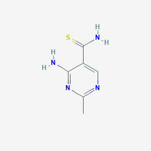 4-amino-2-methylpyrimidine-5-carbothioamide图片