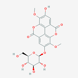 3,8-Di-O-methylellagic acid 2-O-glucoside图片