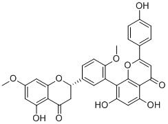 2,3-Dihydroamentoflavone 7,4'-dimethyl ether图片
