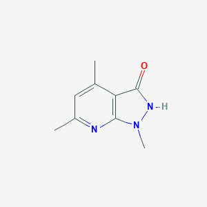 1,4,6-trimethyl-1H,2H,3H-pyrazolo[3,4-b]pyridin-3-one图片