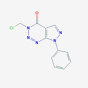 3-(chloromethyl)-7-phenyl-3H,4H,7H-pyrazolo[3,4-d][1,2,3]triazin-4-one图片