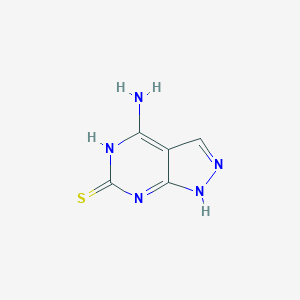 4-Amino-6-mercaptopyrazolo[3,4-d]pyrimidine图片