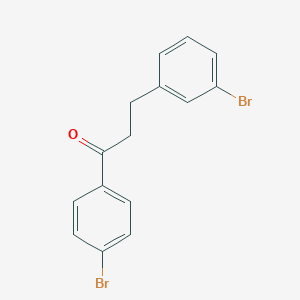4'-Bromo-3-(3-bromophenyl)propiophenone图片