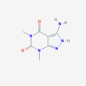 3-amino-5,7-dimethyl-2H,4H,5H,6H,7H-pyrazolo[3,4-d]pyrimidine-4,6-dione图片
