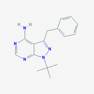 4-Amino-1-tert-butyl-3-benzylpyrazolo[3,4-d]pyrimidine图片