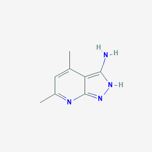 4,6-Dimethyl-1H-pyrazolo[3,4-b]pyridin-3-amine图片