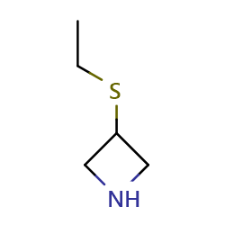 3-(ethylsulfanyl)azetidine图片