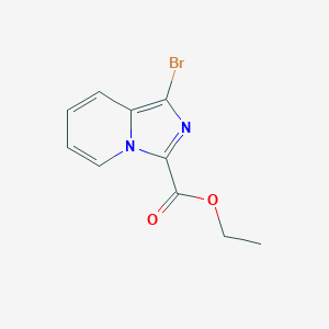 Ethyl 1-bromoimidazo[1,5-a]pyridine-3-carboxylate图片