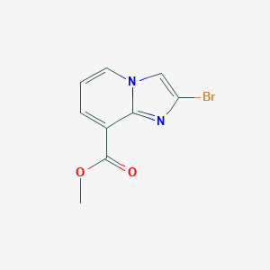 Methyl 2-bromoimidazo[1,2-a]pyridine-8-carboxylateͼƬ