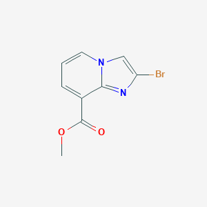 Methyl 2-bromoimidazo[1,2-a]pyridine-8-carboxylate图片