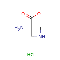 methyl3-aminoazetidine-3-carboxylatehydrochloride图片