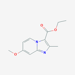 Ethyl 7-methoxy-2-methylimidazo[1,2-a]pyridine-3-carboxylate图片