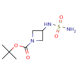 tert-butyl3-(sulfamoylamino)azetidine-1-carboxylate图片