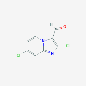 2,7-dichloroimidazo[1,2-a]pyridine-3-carbaldehyde图片