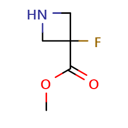 methyl3-fluoroazetidine-3-carboxylate图片