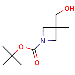 tert-butyl3-(hydroxymethyl)-3-methylazetidine-1-carboxylate图片